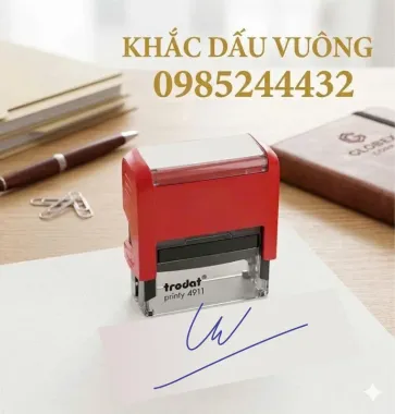 Khắc dấu chữ kí A6