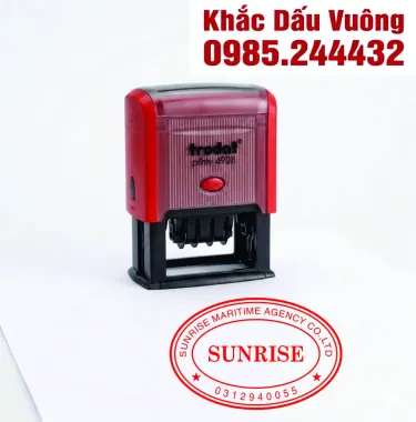 Khắc dấu oval A2