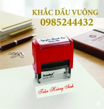 Khắc dấu tên A6