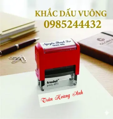 Khắc dấu tên A6